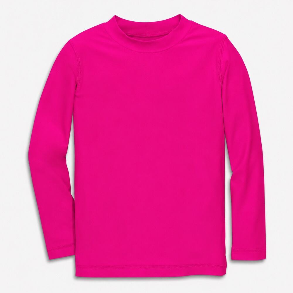 Primary Kids Pink Long Sleeve Rash Guard UPF 50+ Sun Protection (2-3Y)